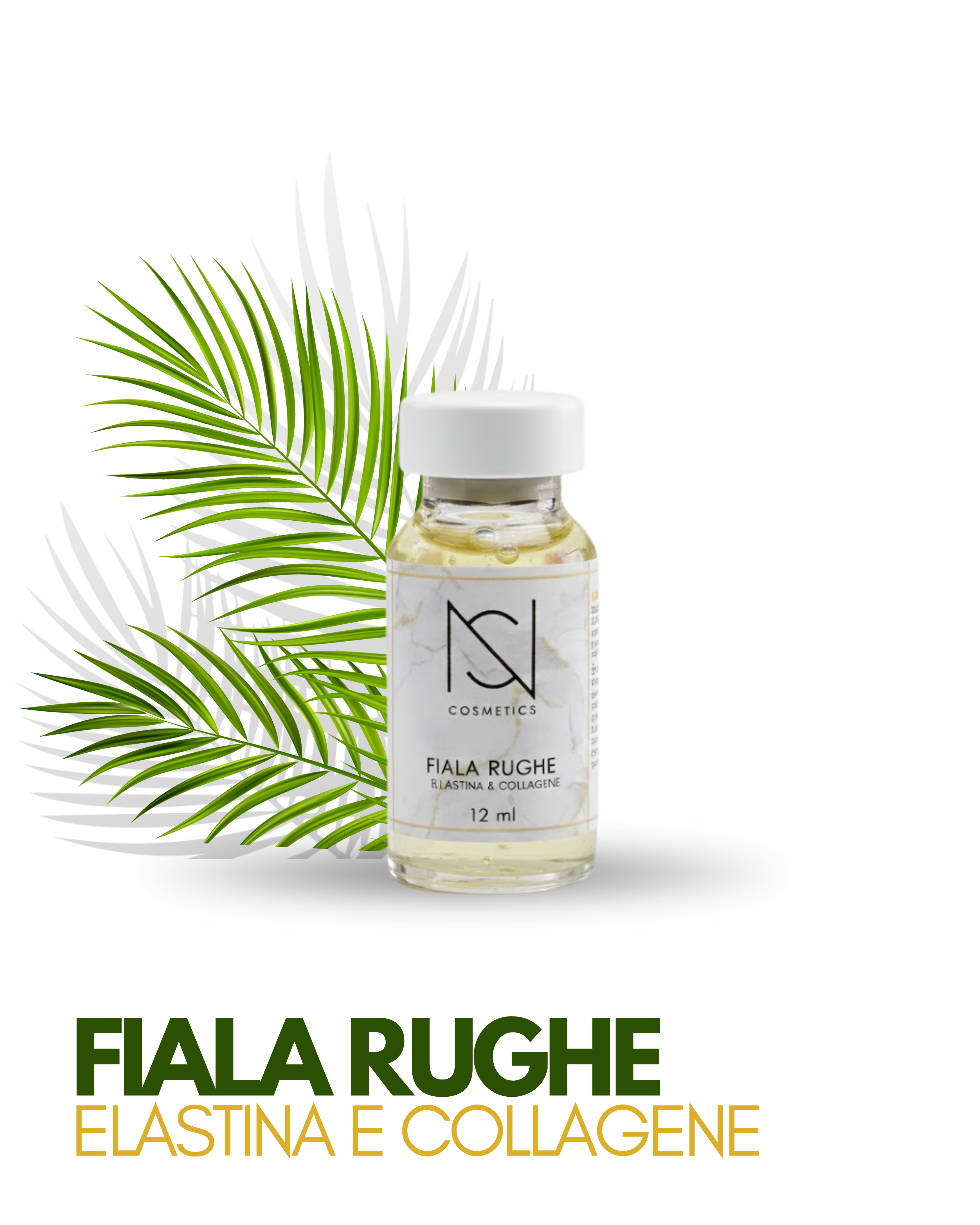 Fiala Rughe Nielly Silva:Trattamento Intensivo Viso all'Elastina e Collagene